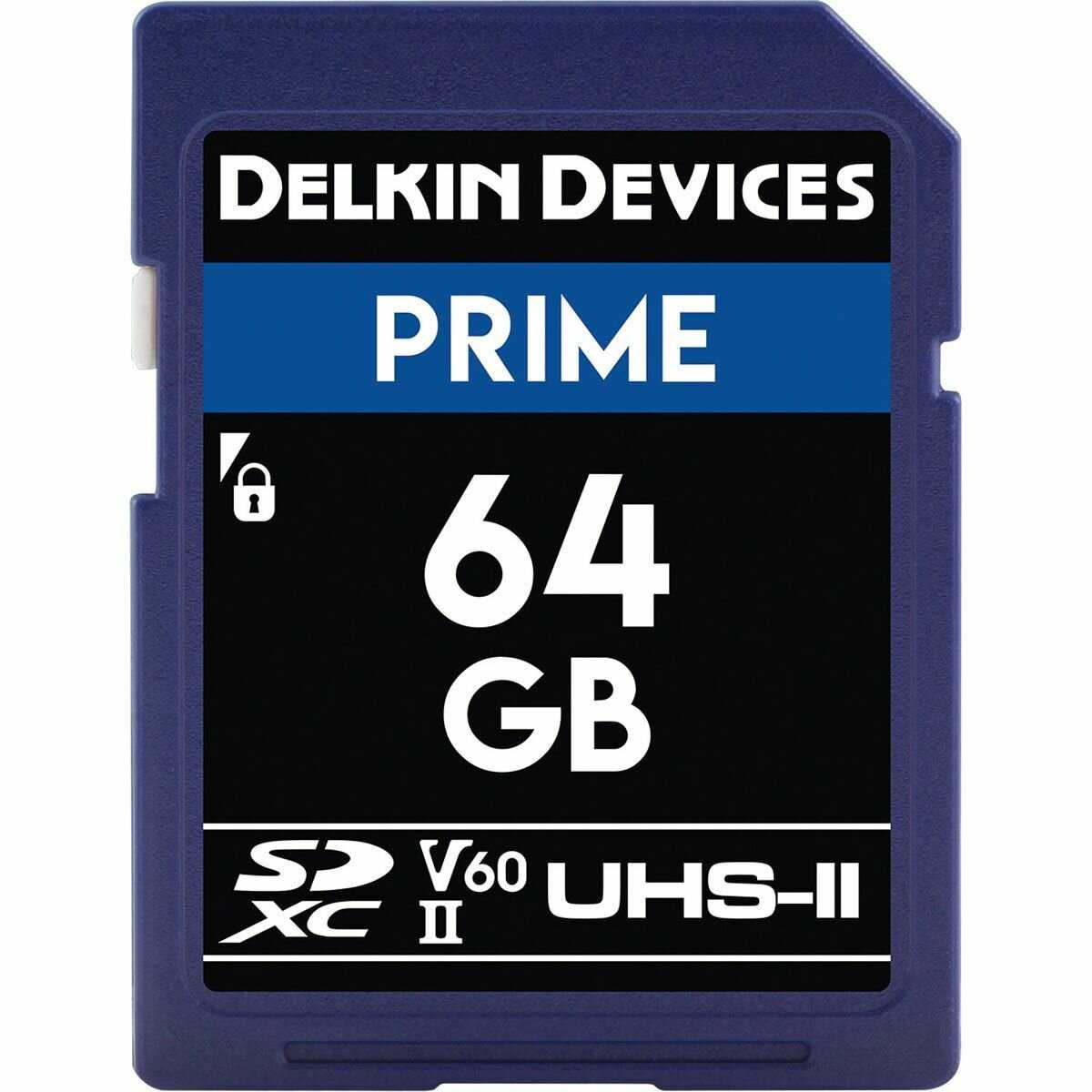 Карта памяти Delkin Devices Prime SDXC (DDSDB1900128)