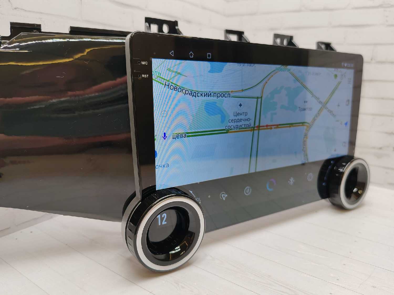 Магнитола Kia Магнитола с крутилками (андроид 13, QLED экран 10') фотография 6