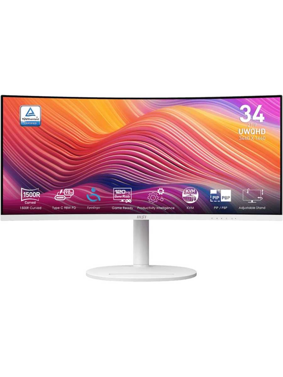 Монитор MSI Modern MD342CQPW фотография 4