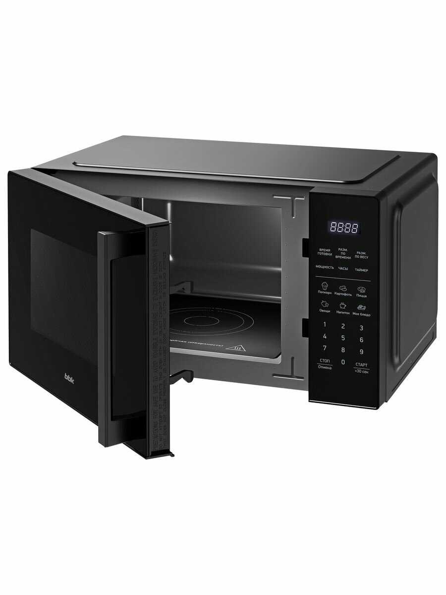 Микроволновая печь BBK 23MWS-852S/B [объем 23 л, мощность 800 Вт] фотография 2
