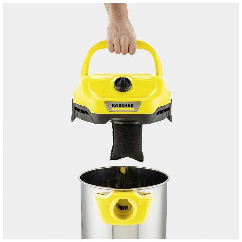 Пылесос хозяйственный KARCHER WD 2 Plus S (1.628-050.0) фотография 17