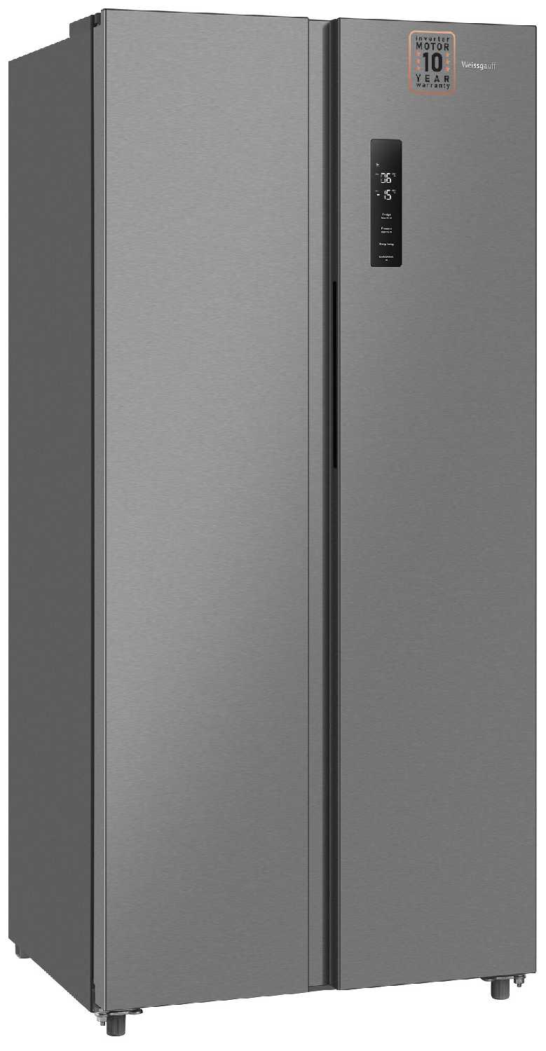 Отдельностоящий холодильник Weissgauff WSBS 500 Inverter NoFrost фотография 13
