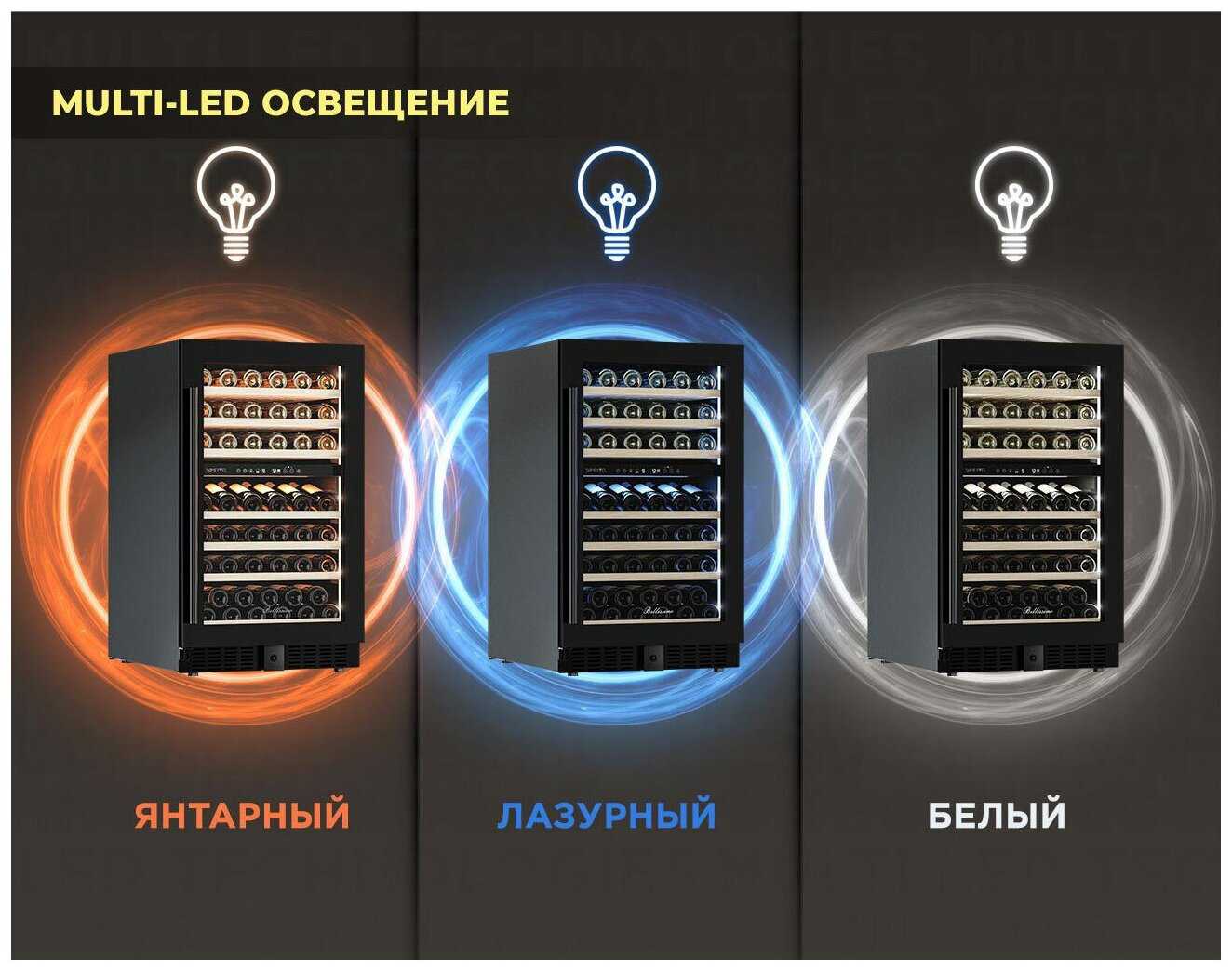 Встраиваемый винный шкаф Meyvel MV141PRO-KBT2 фотография 3