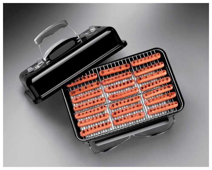 Гриль угольный Weber Go Anywhere, 43х31х41 см фотография 11
