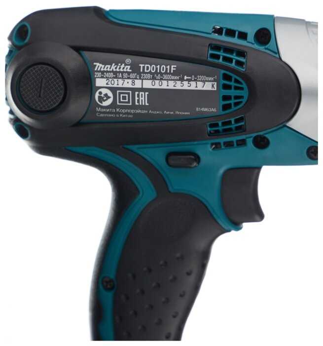 Винтоверт Makita TD0101F фотография 6