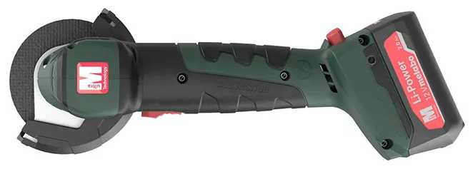 Аккумуляторная УШМ Metabo PowerMaxx CC 12 BL (600348500) фотография 2