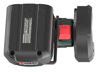 Аккумуляторная УШМ Metabo PowerMaxx CC 12 BL (600348500) фотография 3