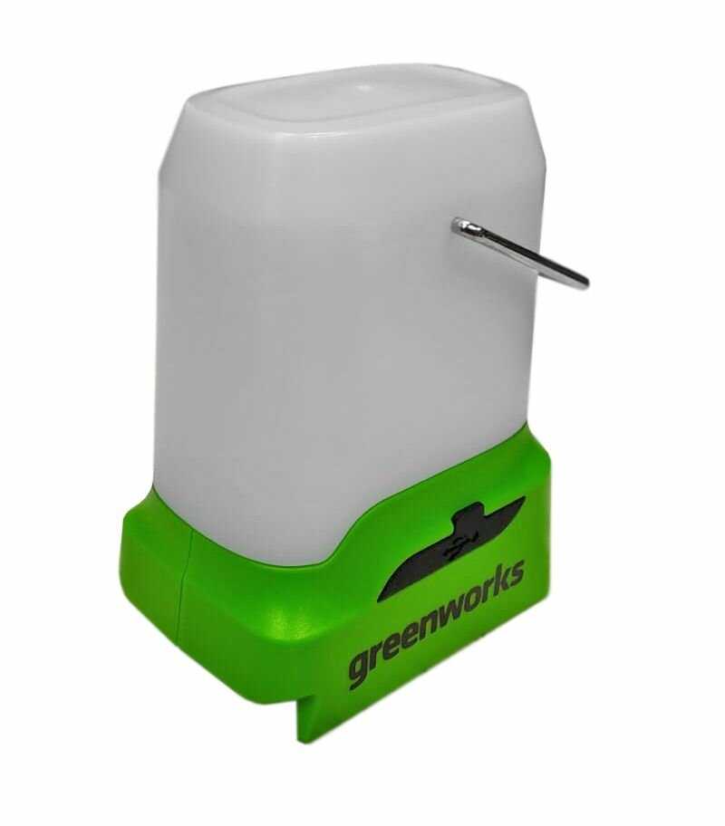 Аккумуляторный светодиодный фонарь Greenworks G24LA500 (3501007) фотография 17