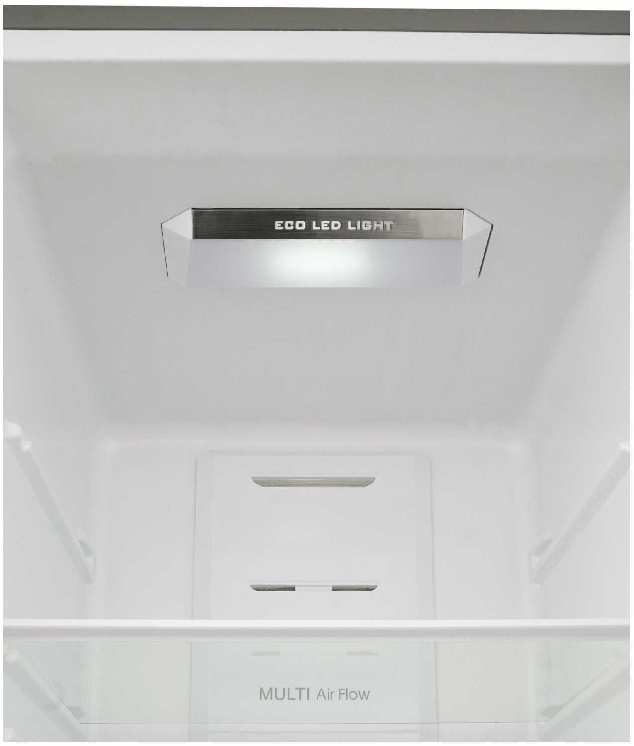 Холодильник Schaub Lorenz SLU C202D5 G, двухкамерный, Total No Frost, внешний LED дисплей фотография 10