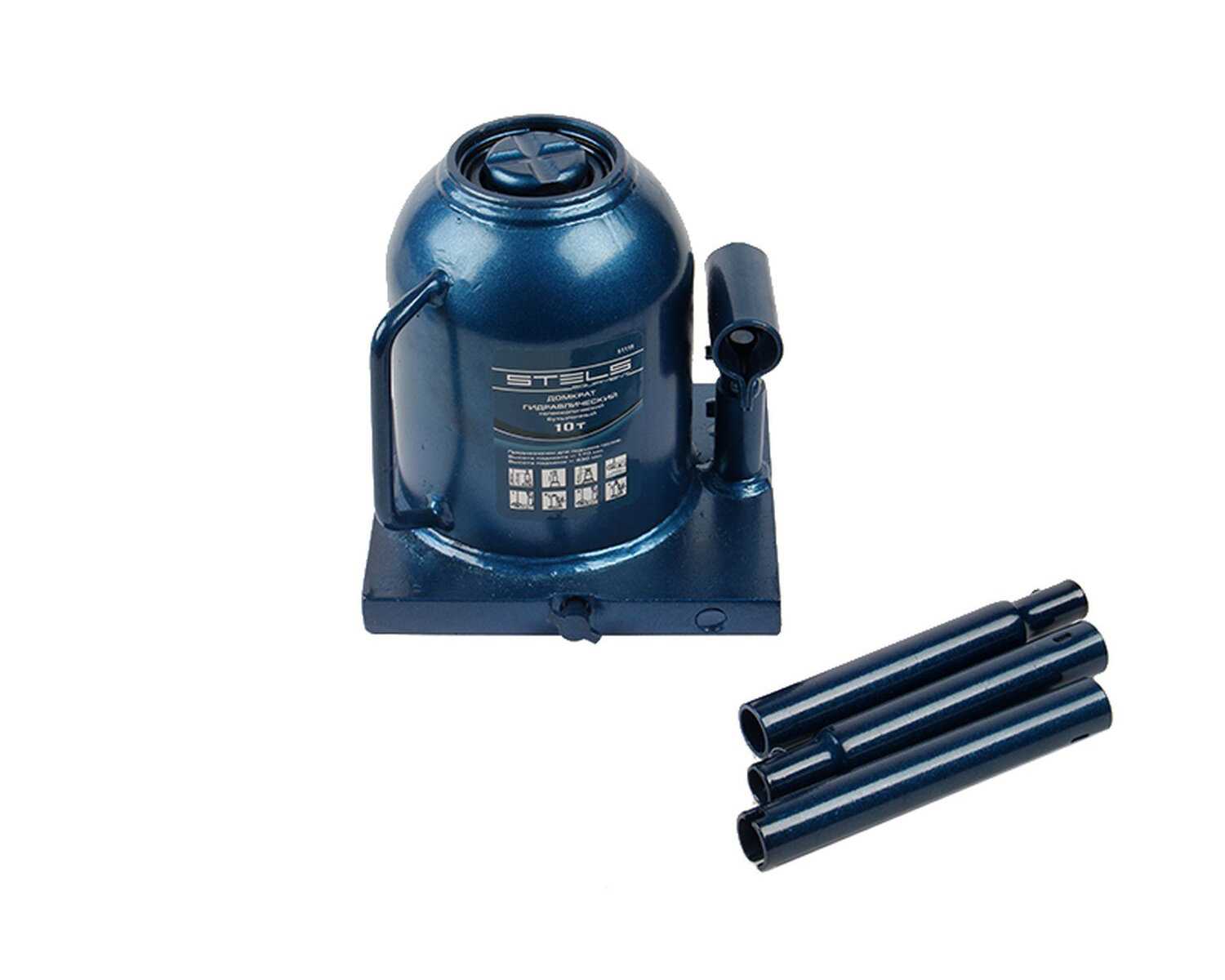 Домкрат бутылочный гидравлический Stels Домкрат бутылочный гидравлический (51119) фотография 1
