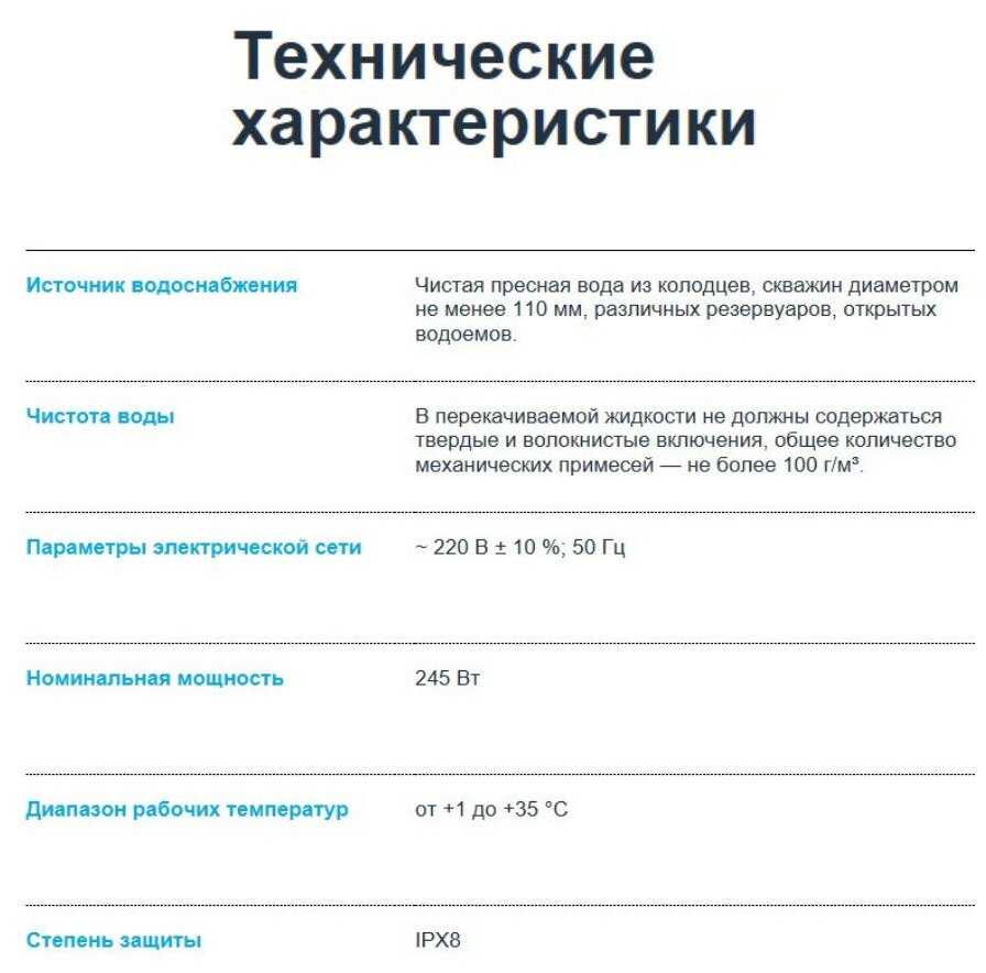 Колодезный насос UNIPUMP БАВЛЕНЕЦ БВ 0,12-40-У5 (БВ 0,12-40-У5) фотография 9