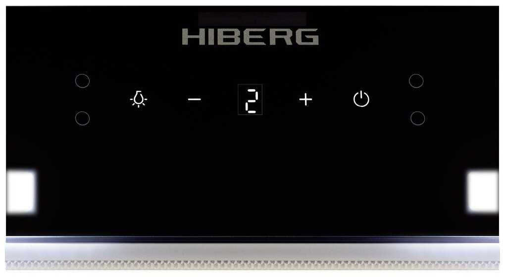 Полновстраиваемая вытяжка HIBERG VMF 6091, стекло фотография 6