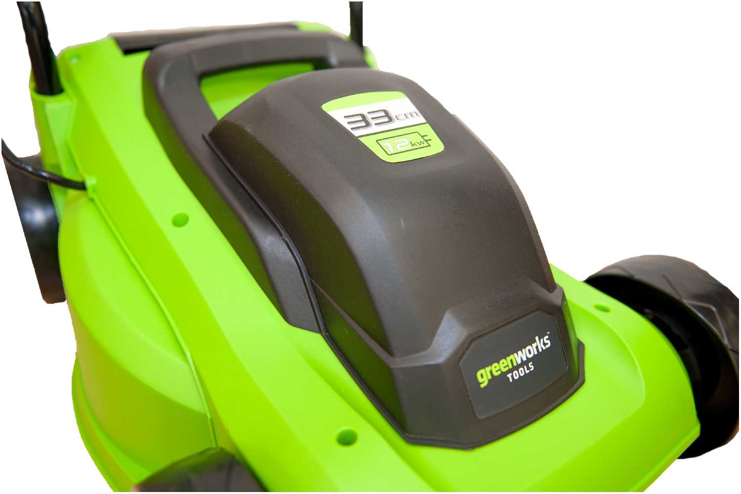 Электрическая газонокосилка Greenworks GLM1232 фотография 8