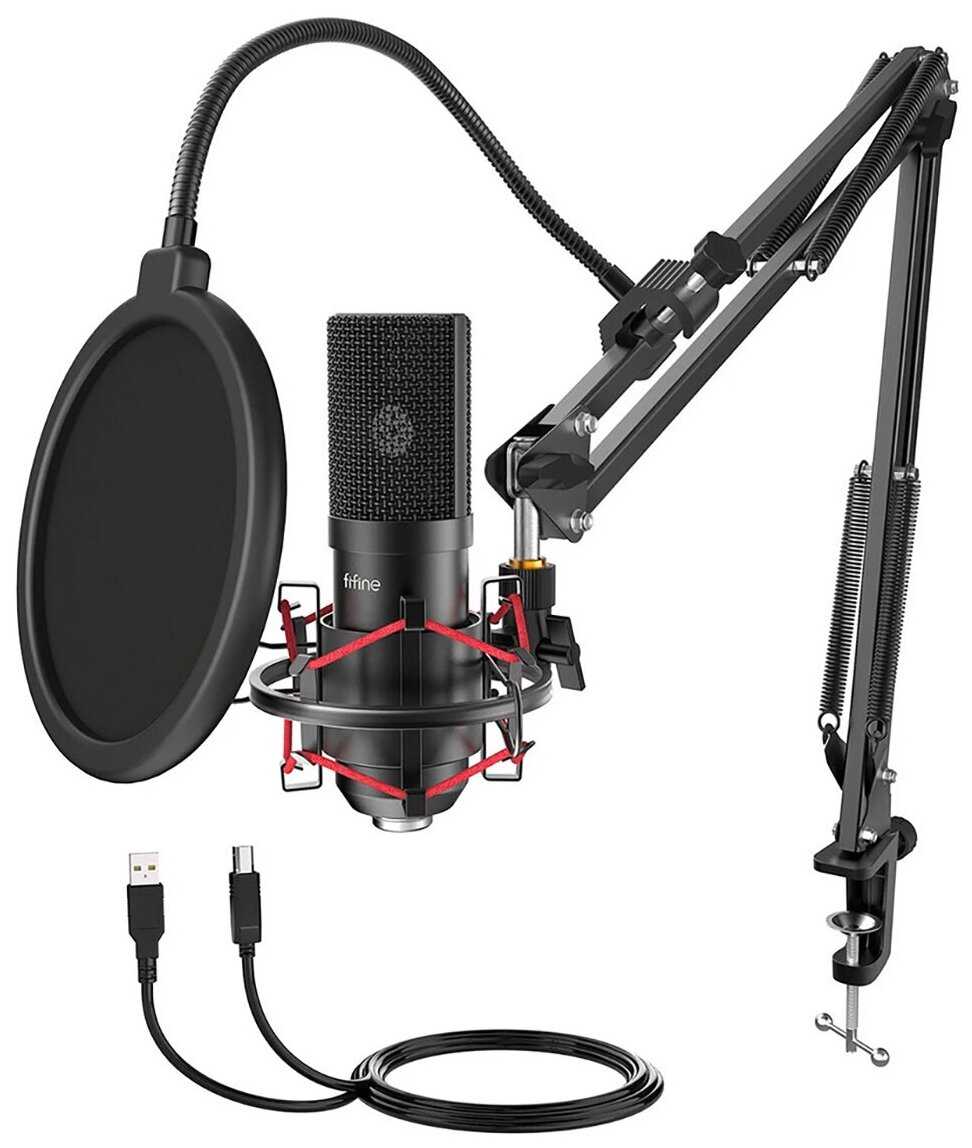 Микрофон Fifine T732 фотография 15