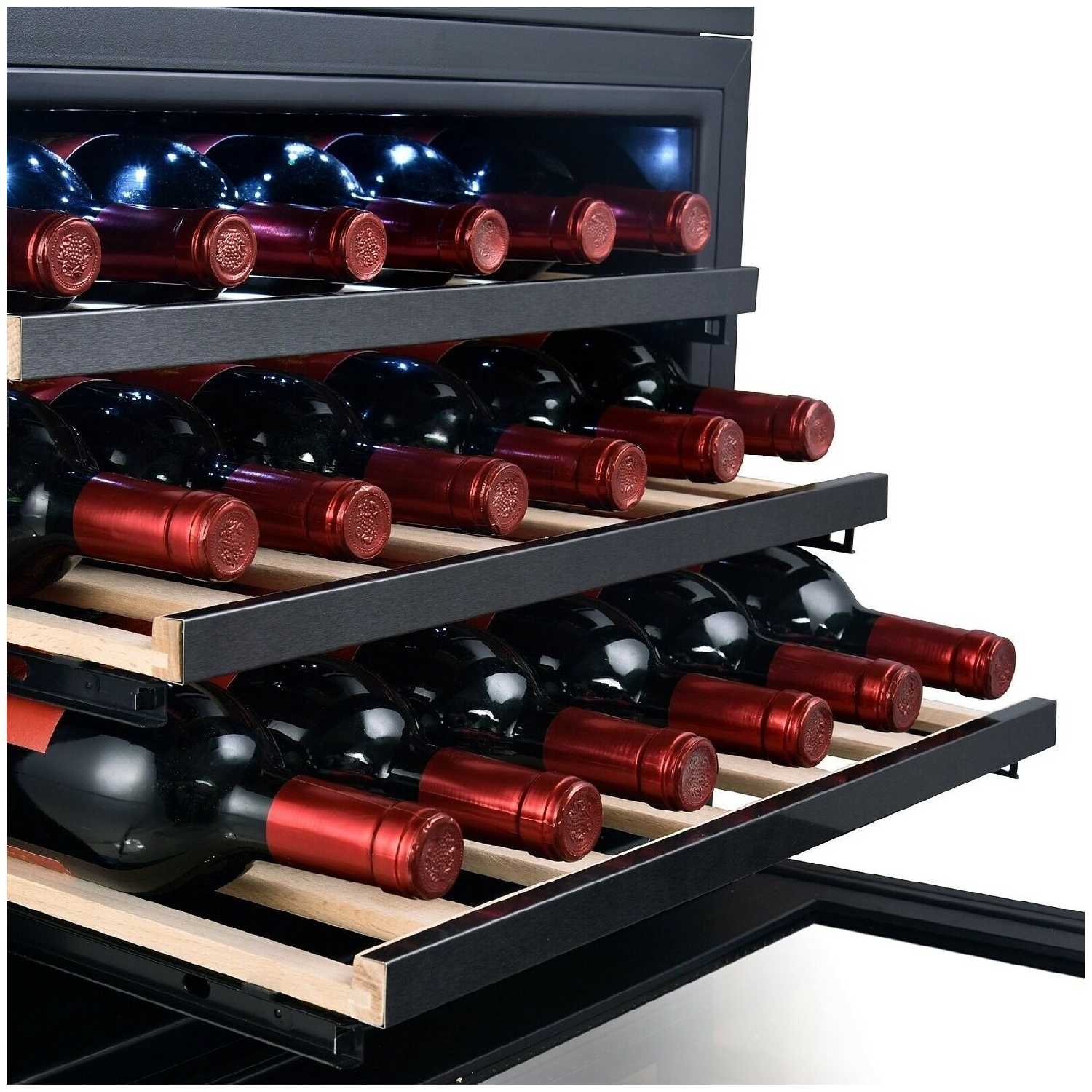 Встраиваемый винный шкаф TEMPTECH SOMZ45SB фотография 4