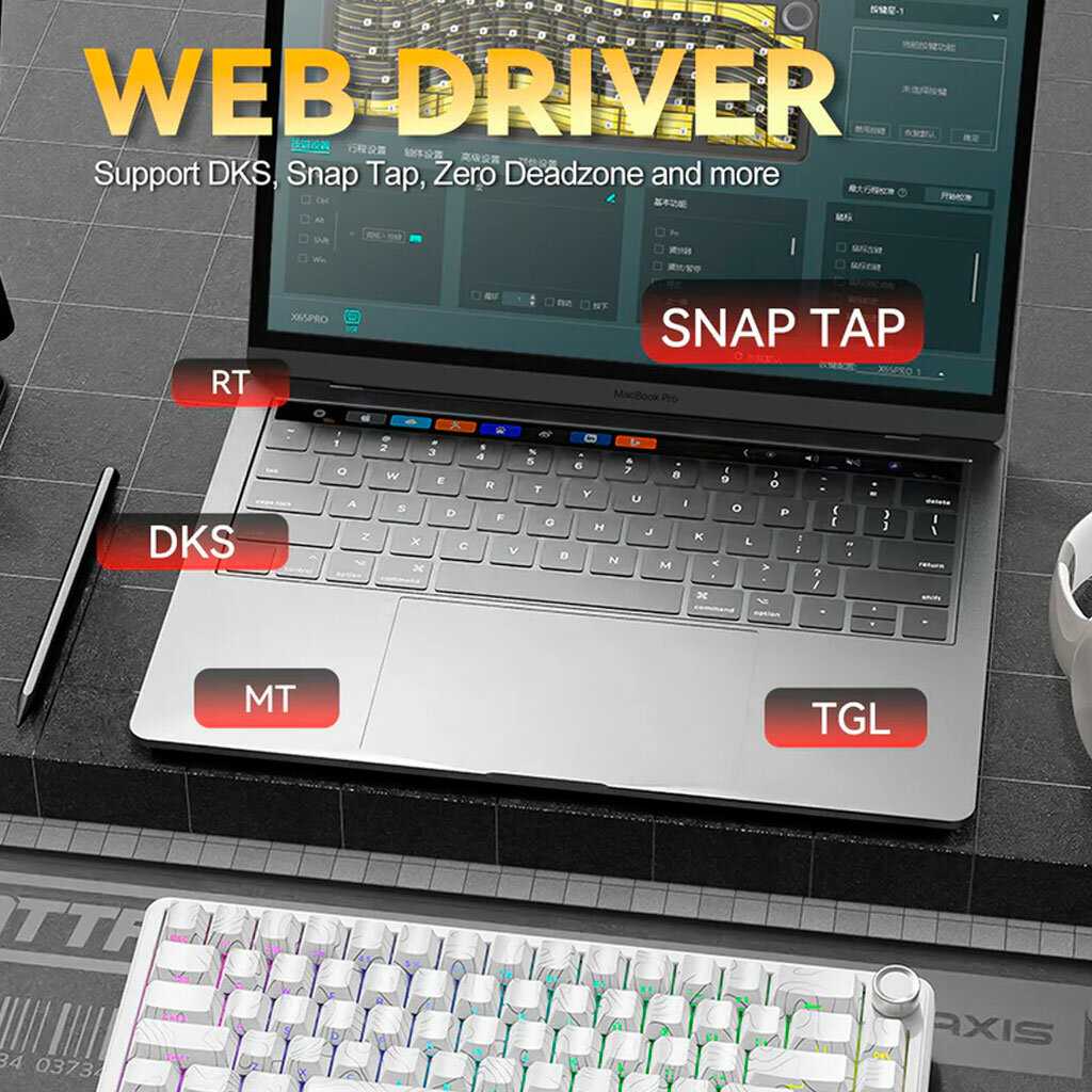 Беспроводная клавиатура Attack Shark X87 фотография 12