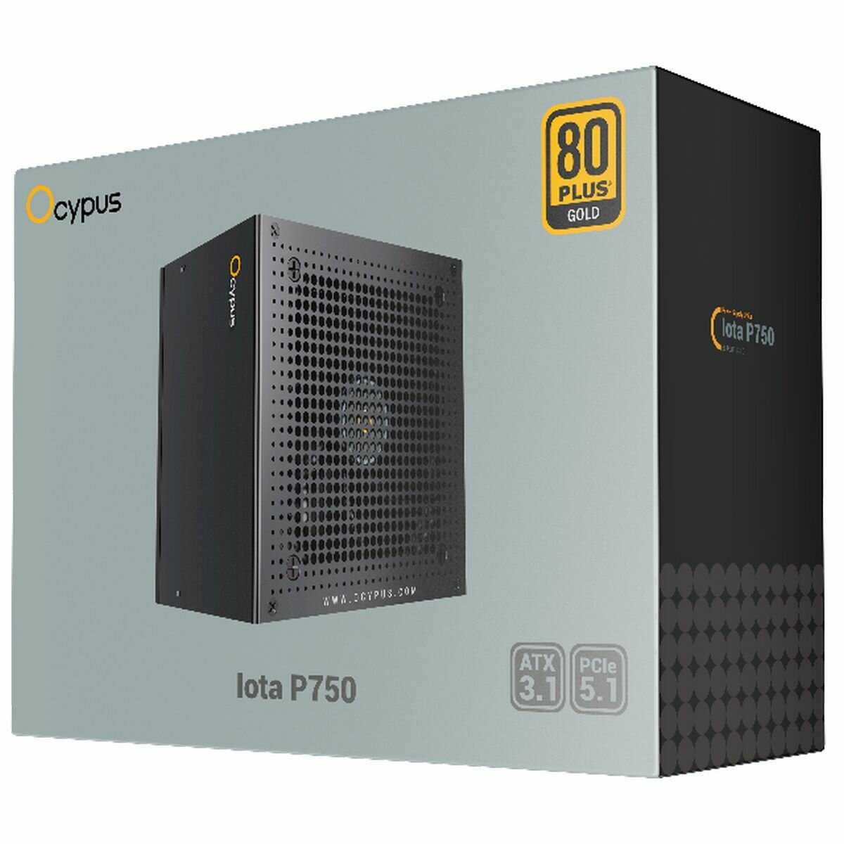 Блок питания Ocypus Iota P750 [750W, 80Plus Gold, Modular] [Iota-P750-G1FFBK024X-EU] фотография 7