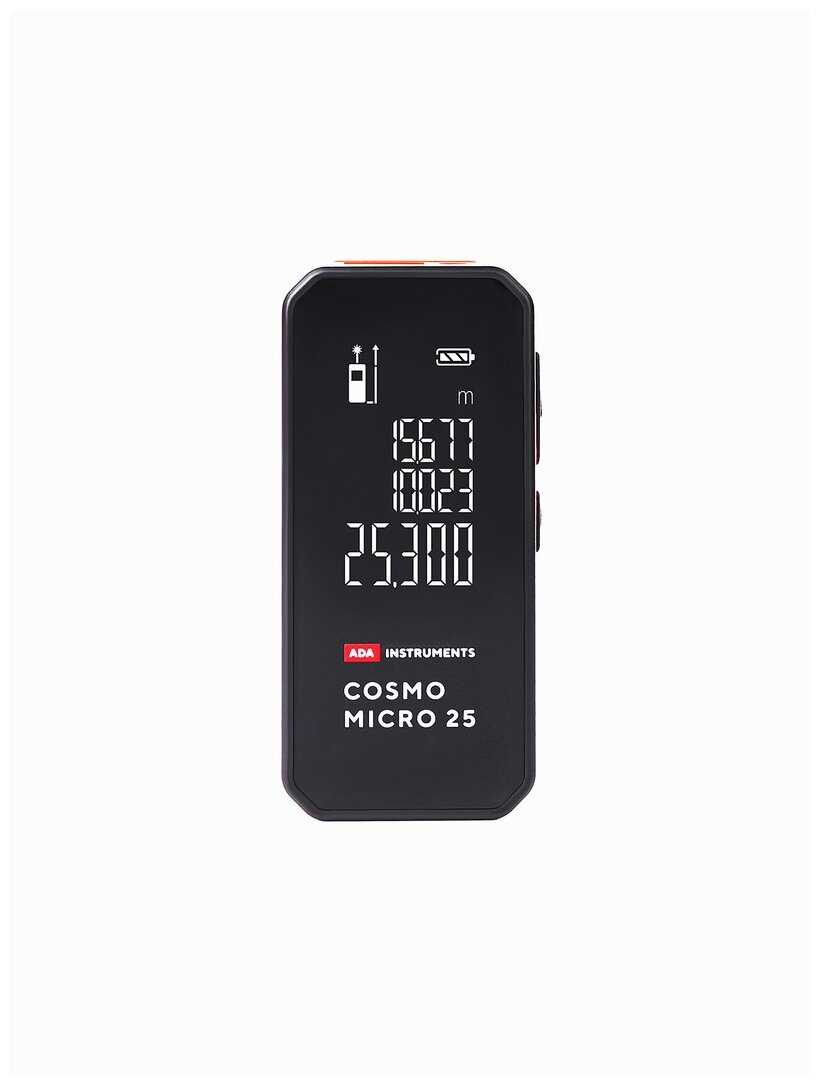 КОМПЛЕКТ Уровень ADA Cube MINI Basic Edition + Дальномер ADA Cosmo MICRO 25 (А00690) фотография 4