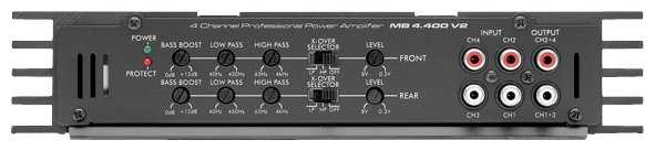 Автомобильный усилитель Mystery MB-4.400 V2 фотография 2