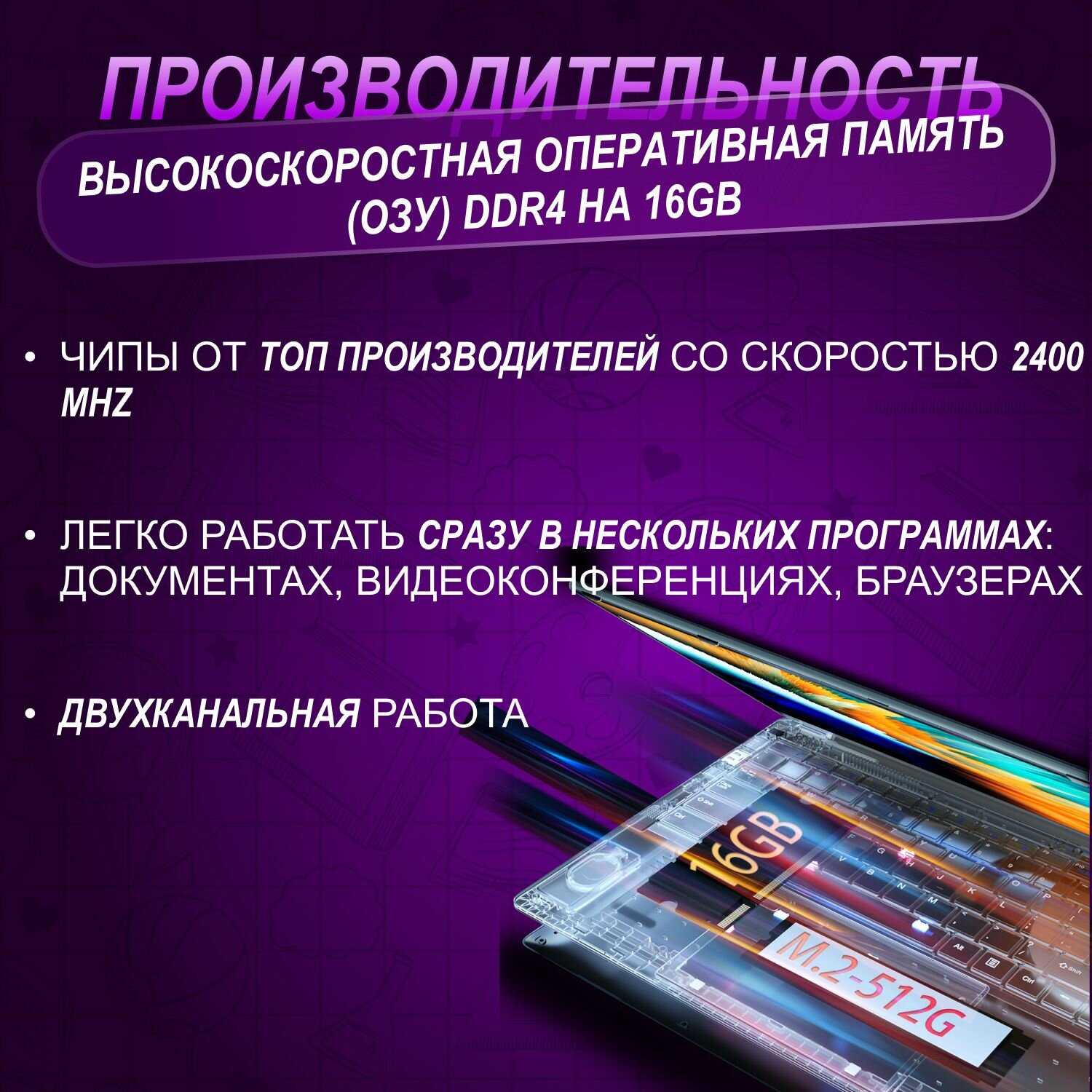 Ноутбук Like Smart Intel N5095, 16GB RAM, 512GB SSD, FullHD IPS 15.6' фотография 8