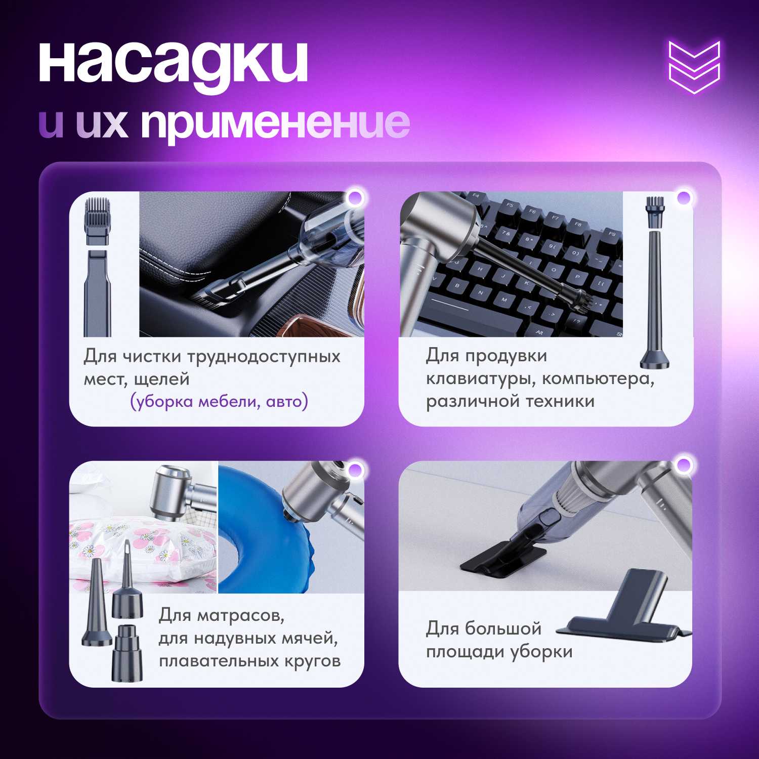 Беспроводной ручной пылесос Suitu фотография 6