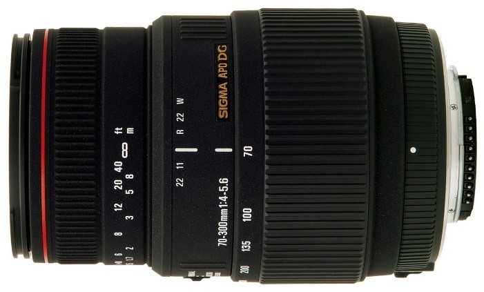 Объектив Sigma AF 70-300mm f/4-5.6 APO Macro DG Canon EF