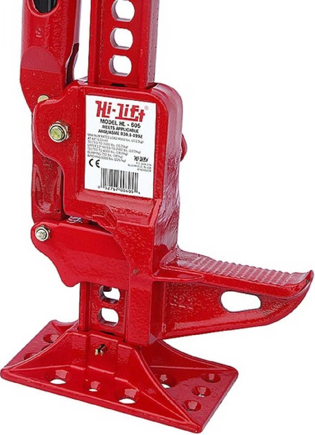 Домкрат механический HI-LIFT HL-605 фотография 4