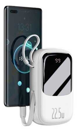 Внешний аккумулятор Baseus Qpow Digital Display Quick Charging Power Bank 20000mAh 22.5W фотография 1