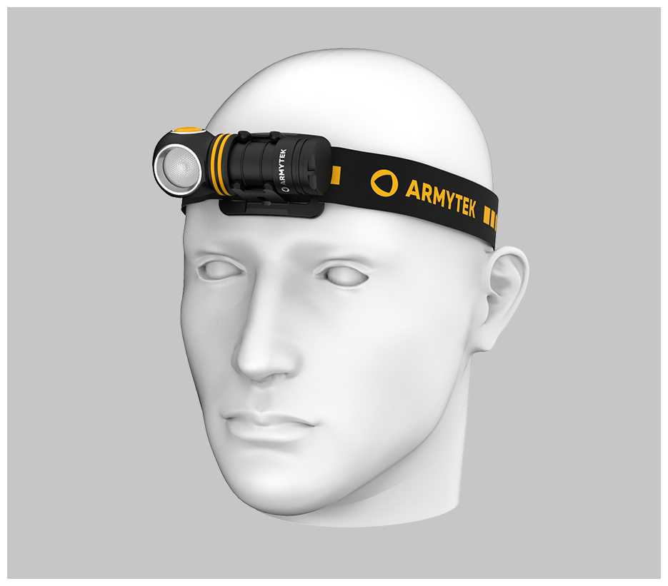 Налобный фонарь (мультифонарь) Armytek Elf C1 Micro USB (теплый свет)