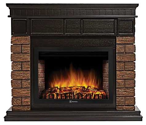 Электрический камин Electrolux Bricks Wood 30 + EFP/P-3020LS