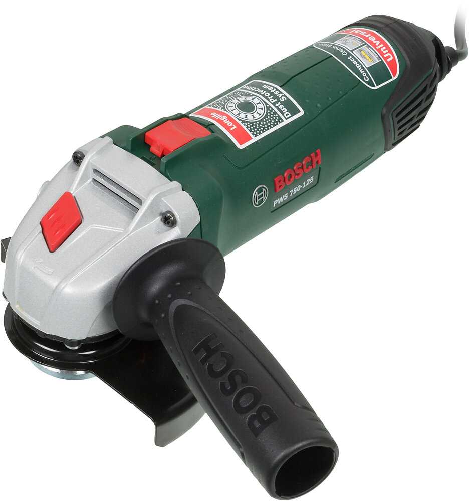 Углошлифовальная машина BOSCH DIY PWS 750-125 (0.603.3A2.40D) фотография 7