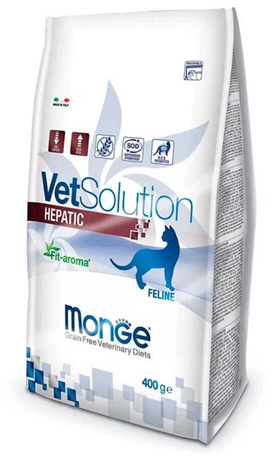 Корм для кошек Monge VetSolution Hepatic фотография 18
