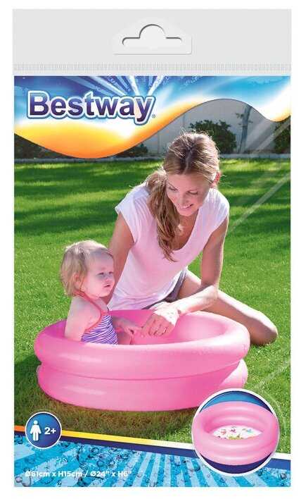 Бассейн Bestway Round 2-Ring Kiddie (51061) фотография 7