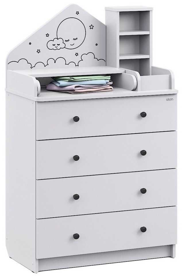 Пеленальный комод Атон Мебель Сириус Alf 80/4 ЛДСП фотография 2