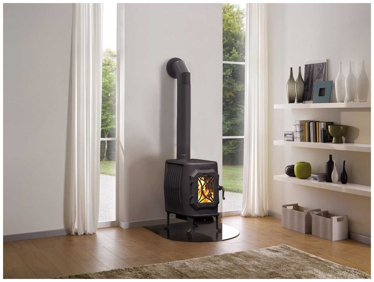 Дровяная печь-камин Теплодар Verona 200 фотография 2