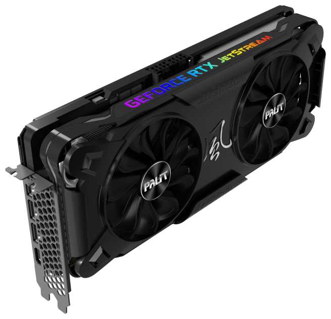Видеокарта Palit GeForce RTX 3070 JetStream OC 8GB (NE63070T19P2-1040J) фотография 9
