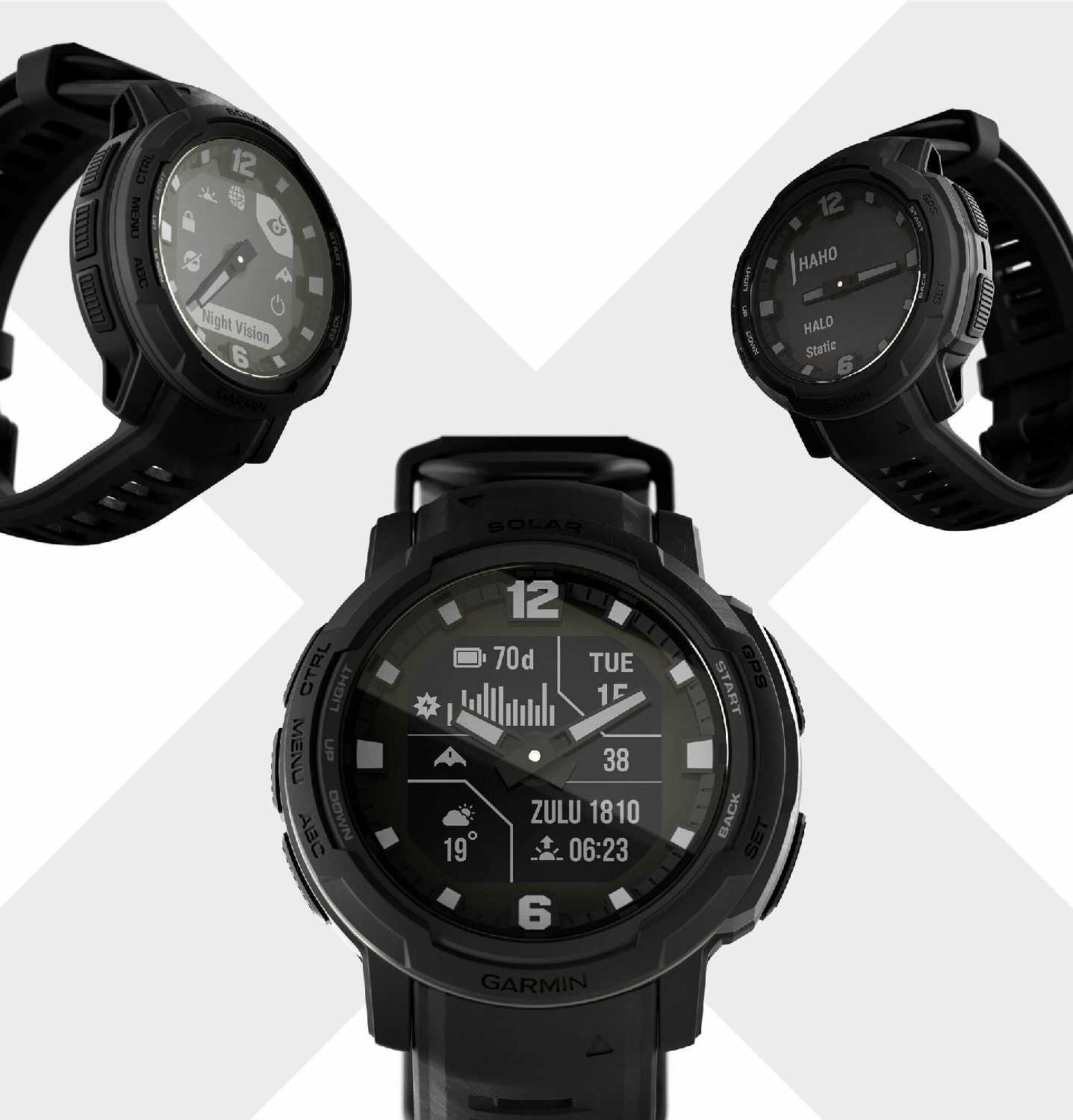 Смарт часы Instinct CROSSOVER SOLAR Tactical Edition фотография 8