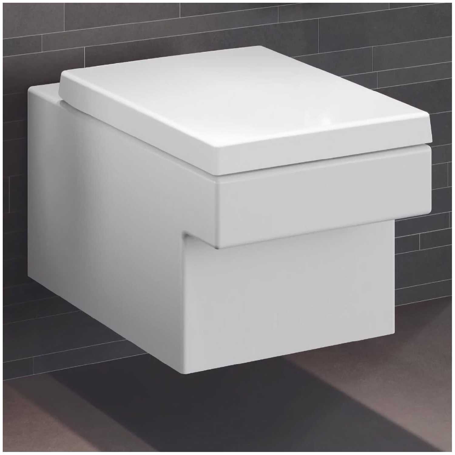Чаша унитаза подвесная Grohe Cube Ceramic 3924500H с горизонтальным выпуском фотография 2