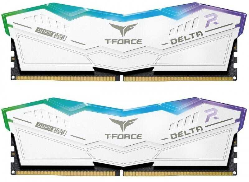 Оперативная память Team Group T-FORCE Delta RGB 32 ГБ (16 ГБ x 2 шт.) DDR5 DIMM CL38 (FF4D532G6000HC38ADC01) фотография 10