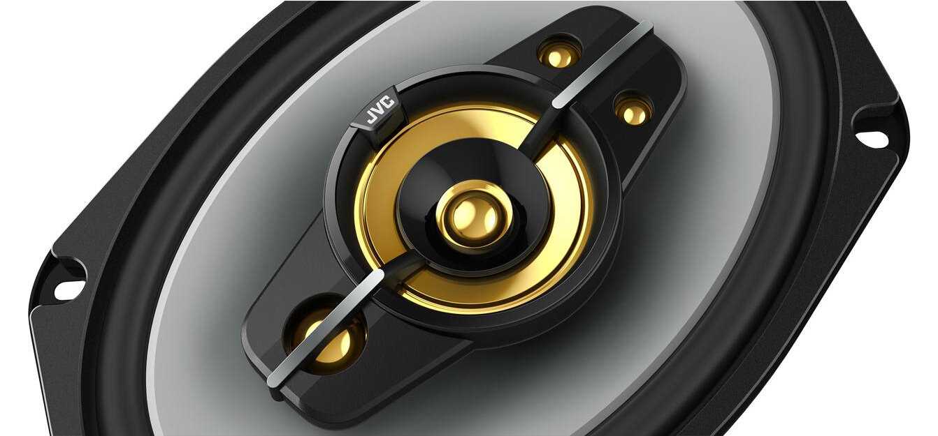 Колонки автомобильные JVC CS-DR695HP 800Вт 85дБ 4Ом 15x23см (6x9дюйм) (ком:2кол.) коаксиальные пятиполосные фотография 1