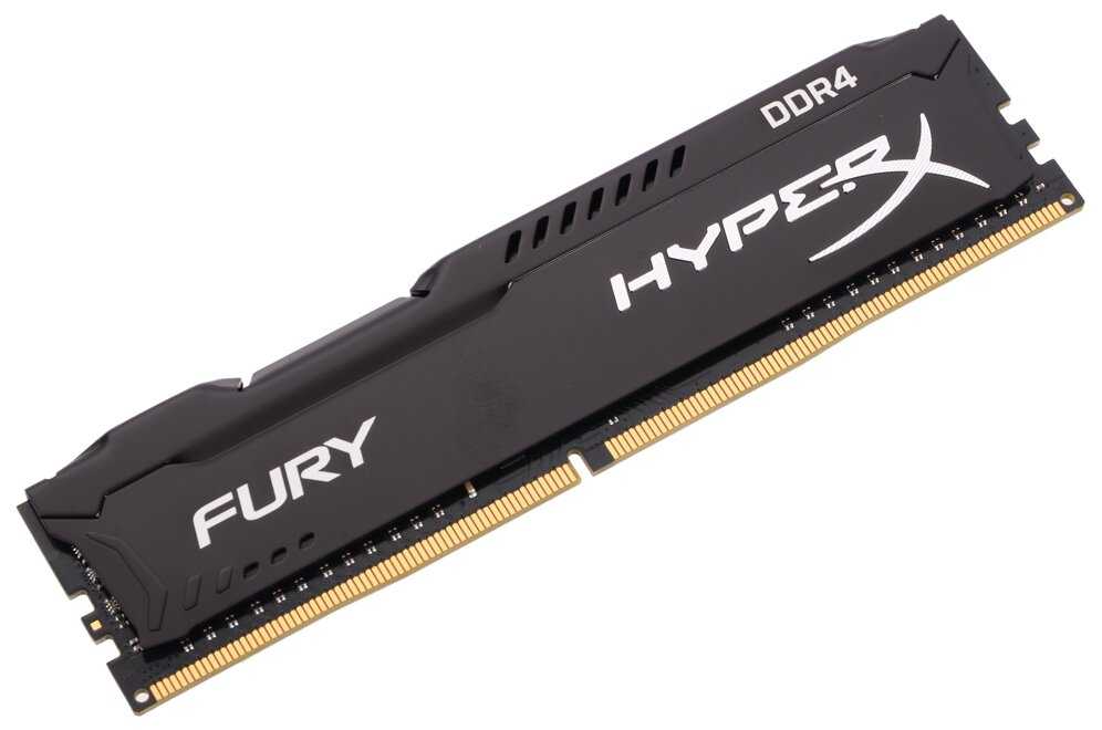 Оперативная память HyperX Fury 4 ГБ DDR4 2666 МГц DIMM CL16 HX426C16FB3/4 фотография 3