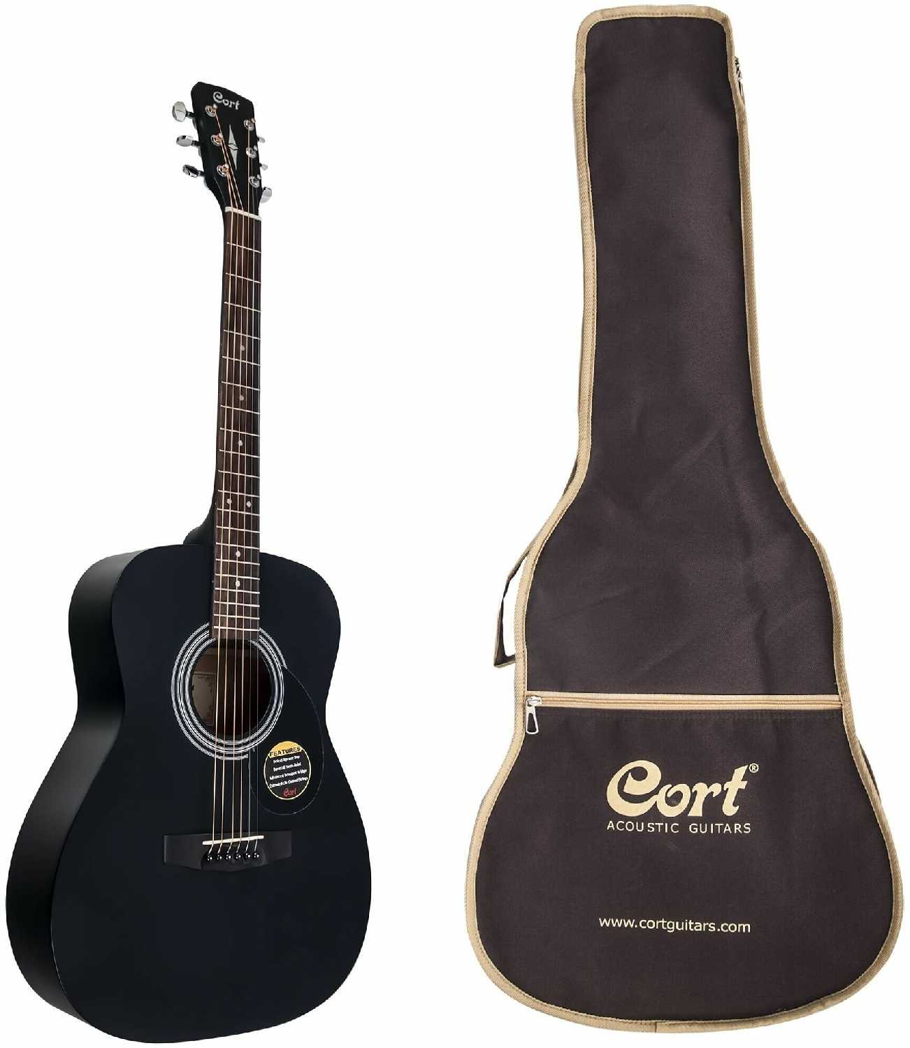 Акустическая гитара Cort AF 510 (BKS)