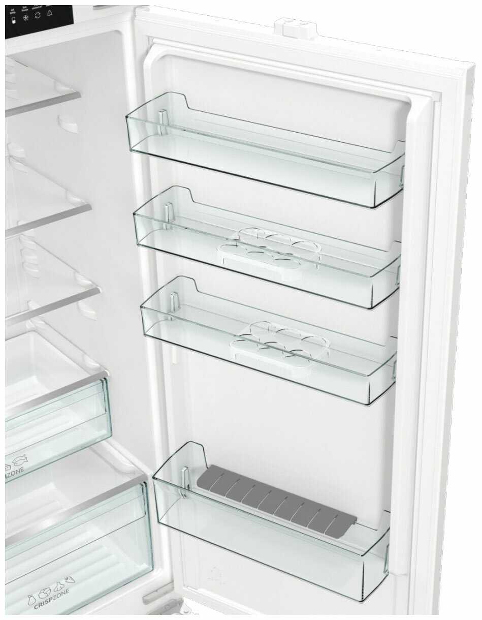 Встраиваемый холодильник Gorenje NRKI519141 инвертор No Frost фотография 6
