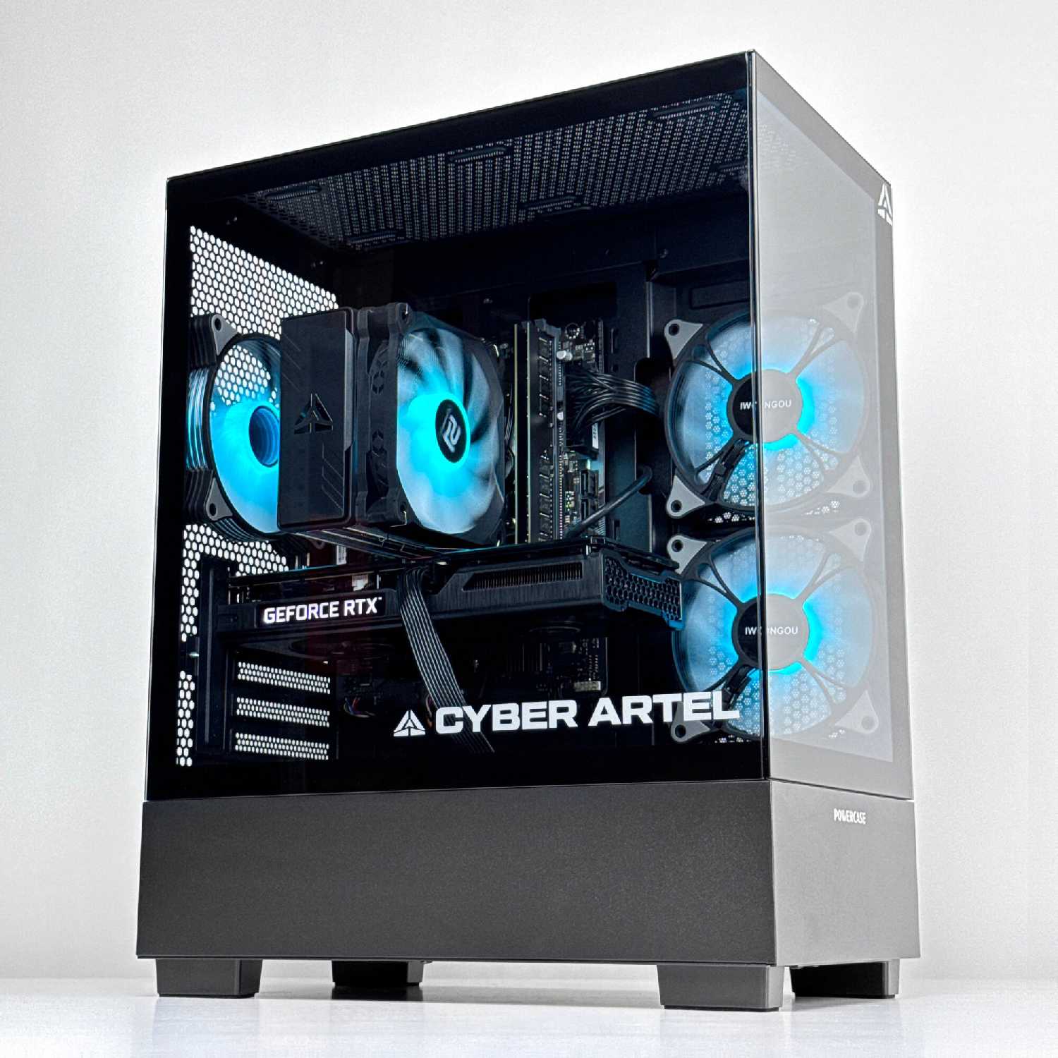 Игровой компьютер CYBER ARTEL Intel Core i5-12400f, GeForce RTX3050 8GB, RAM 32GB, SSD 1000GB фотография 7