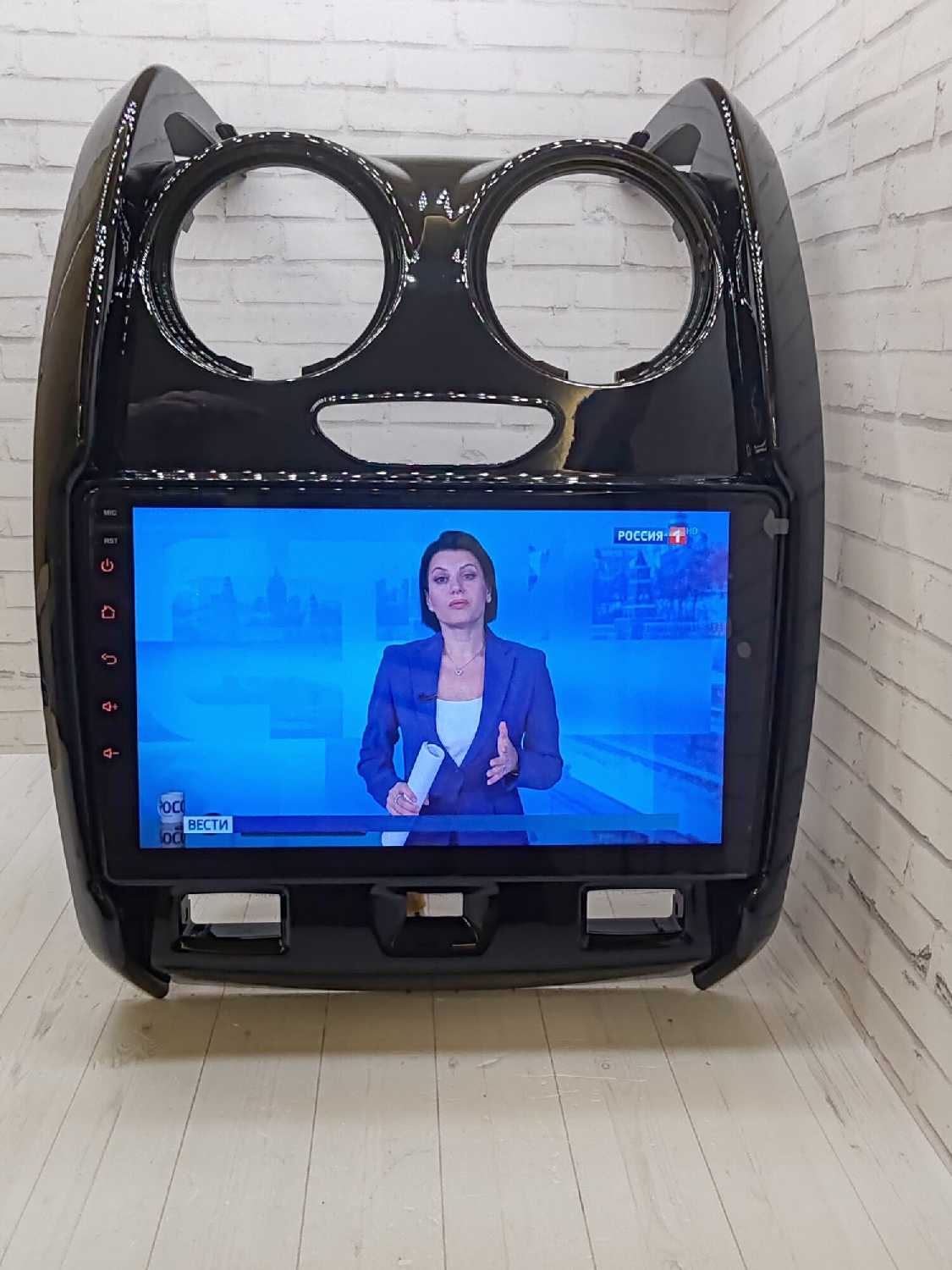 Магнитола андроид 13, QLED экран 9', WiFi, GPS, USB, Блютуз, Кулер охлаждения фотография 3