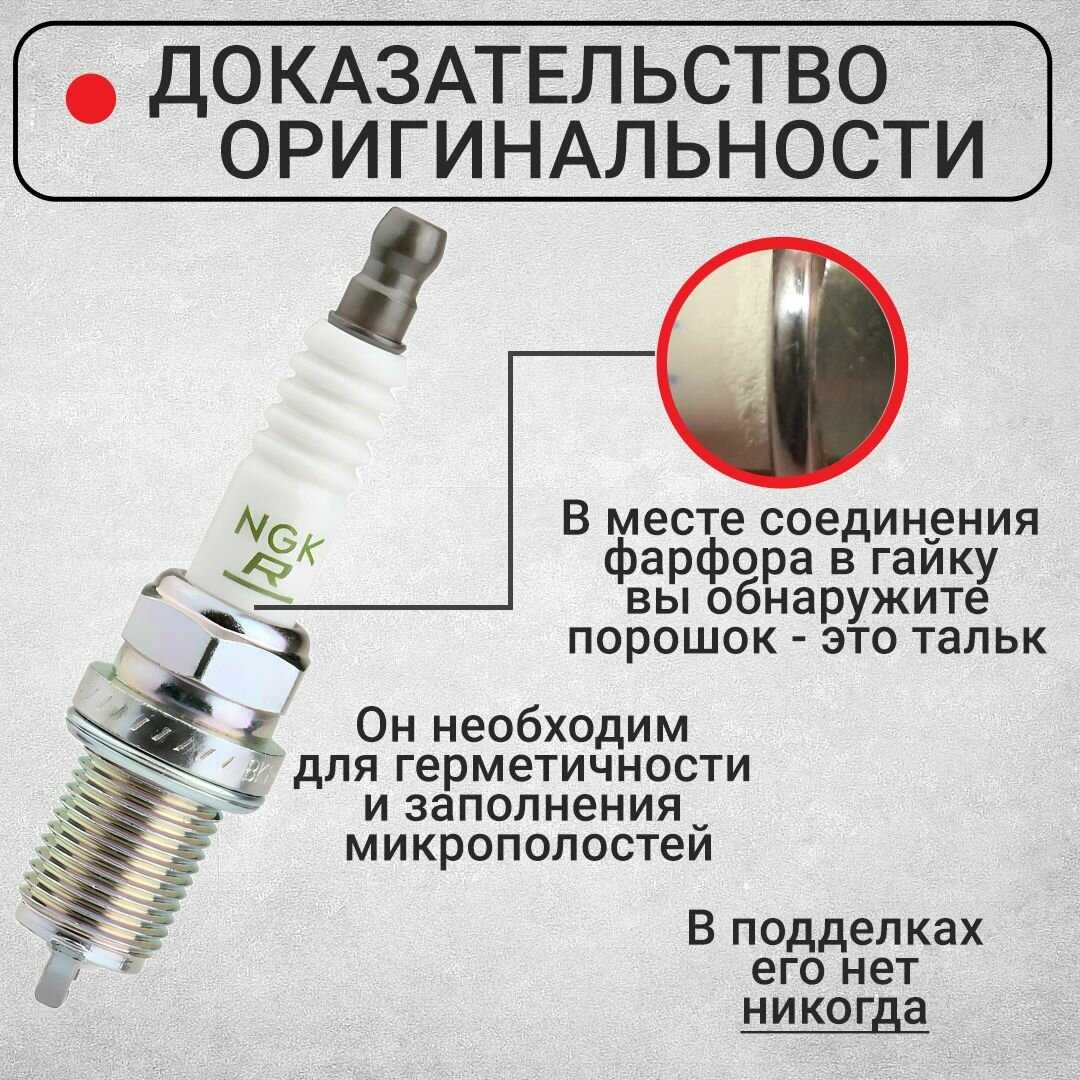 Свеча зажигания NGK ZFR6V-G (96166) фотография 1