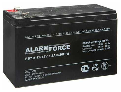 Аккумулятор ALFA Battery FB 7.2-12 (12В 7.2Ач) фотография 4