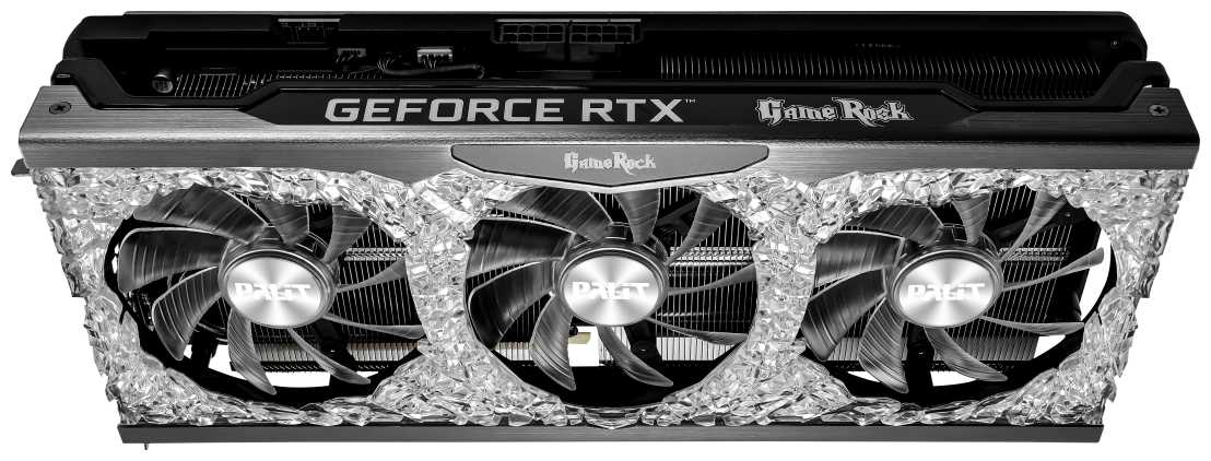 Видеокарта Palit GeForce RTX 3070 Ti GameRock 8GB (NED307T019P2-1047G) фотография 5