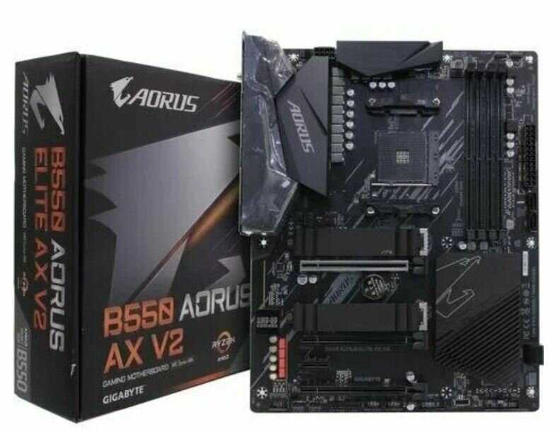 Материнская плата GIGABYTE B550 AORUS Elite AX V2 (rev. 1.0) фотография 9
