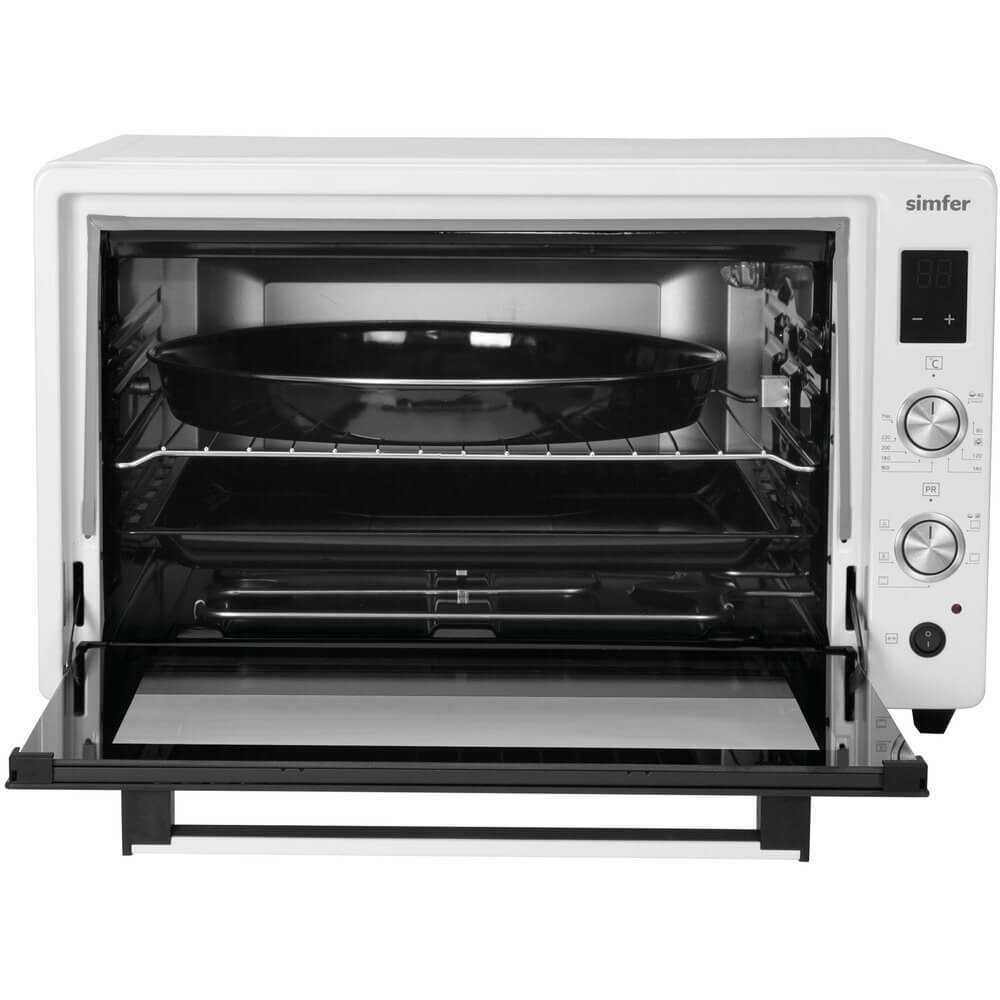 Мини-печь Simfer M7070 [6 режимов, конвекция, двойное стекло, цифровой дисплей] фотография 3